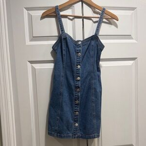 PacSun Blue Denim Mini Dress